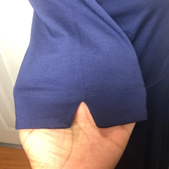 Anthropologie Mauve Dress Large Fit & Flare New pockets - Picture 5 of 13